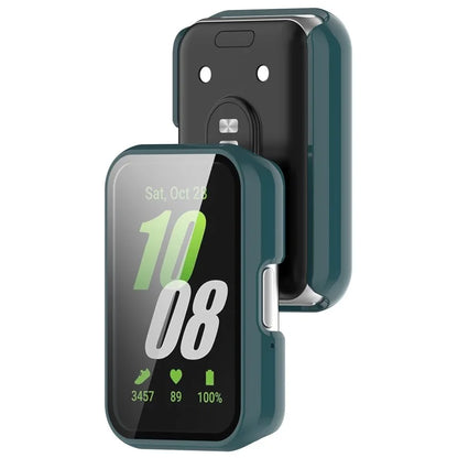 For Samsung Galaxy Fit3 (SM-R390) Case with Tempered Glass Screen Protector Full Coverage Hard PC Watch Cover