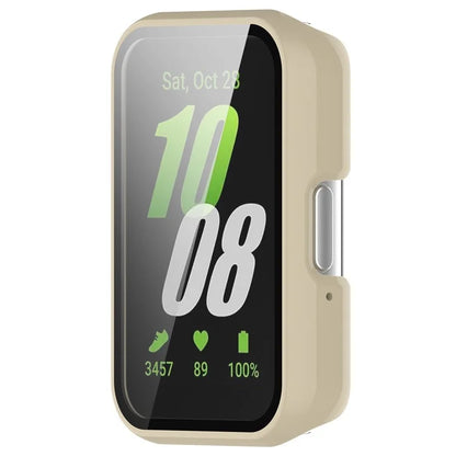 For Samsung Galaxy Fit3 (SM-R390) Case with Tempered Glass Screen Protector Full Coverage Hard PC Watch Cover