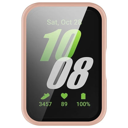 For Samsung Galaxy Fit3 (SM-R390) Case with Tempered Glass Screen Protector Full Coverage Hard PC Watch Cover