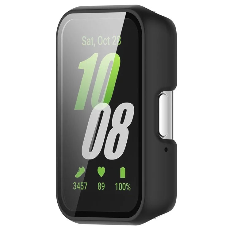 For Samsung Galaxy Fit3 (SM-R390) Case with Tempered Glass Screen Protector Full Coverage Hard PC Watch Cover