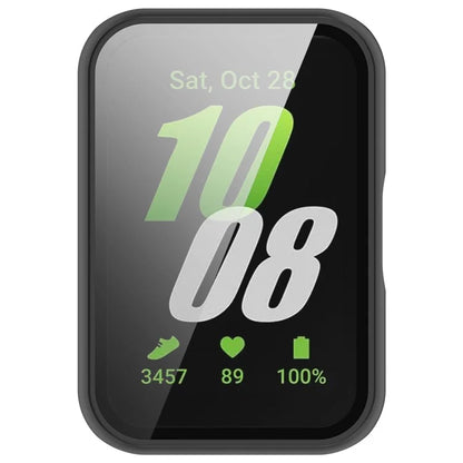 For Samsung Galaxy Fit3 (SM-R390) Case with Tempered Glass Screen Protector Full Coverage Hard PC Watch Cover