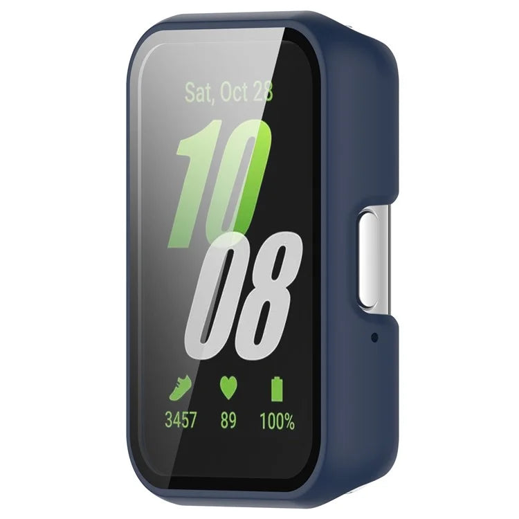 For Samsung Galaxy Fit3 (SM-R390) Case with Tempered Glass Screen Protector Full Coverage Hard PC Watch Cover