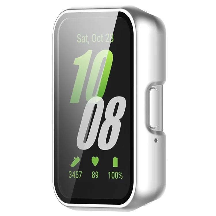 For Samsung Galaxy Fit3 (SM-R390) Case with Tempered Glass Screen Protector Full Coverage Hard PC Watch Cover