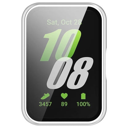 For Samsung Galaxy Fit3 (SM-R390) Case with Tempered Glass Screen Protector Full Coverage Hard PC Watch Cover