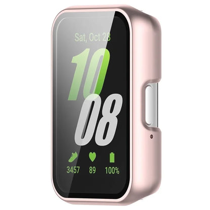 For Samsung Galaxy Fit3 (SM-R390) Case with Tempered Glass Screen Protector Full Coverage Hard PC Watch Cover