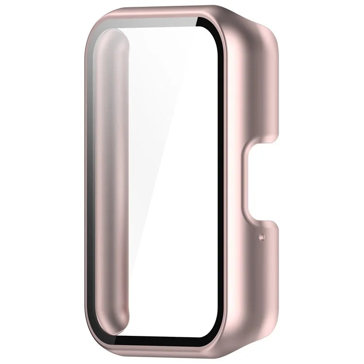 For Samsung Galaxy Fit3 (SM-R390) Case with Tempered Glass Screen Protector Full Coverage Hard PC Watch Cover