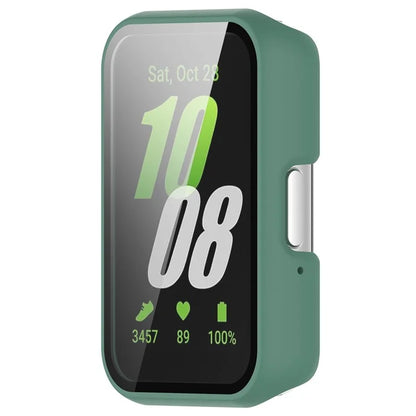 For Samsung Galaxy Fit3 (SM-R390) Case with Tempered Glass Screen Protector Full Coverage Hard PC Watch Cover