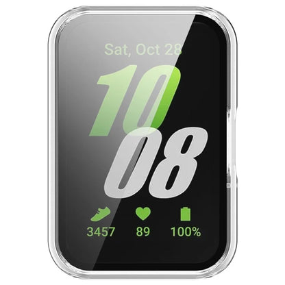 For Samsung Galaxy Fit3 (SM-R390) Case with Tempered Glass Screen Protector Full Coverage Hard PC Watch Cover