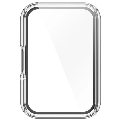 For Samsung Galaxy Fit3 (SM-R390) Case with Tempered Glass Screen Protector Full Coverage Hard PC Watch Cover