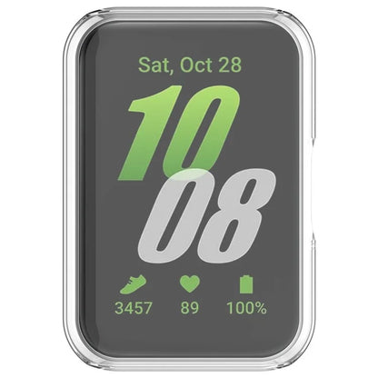 For Samsung Galaxy Fit3 Watch Frame Case Electroplating Fully Wrapped TPU Watch Cover