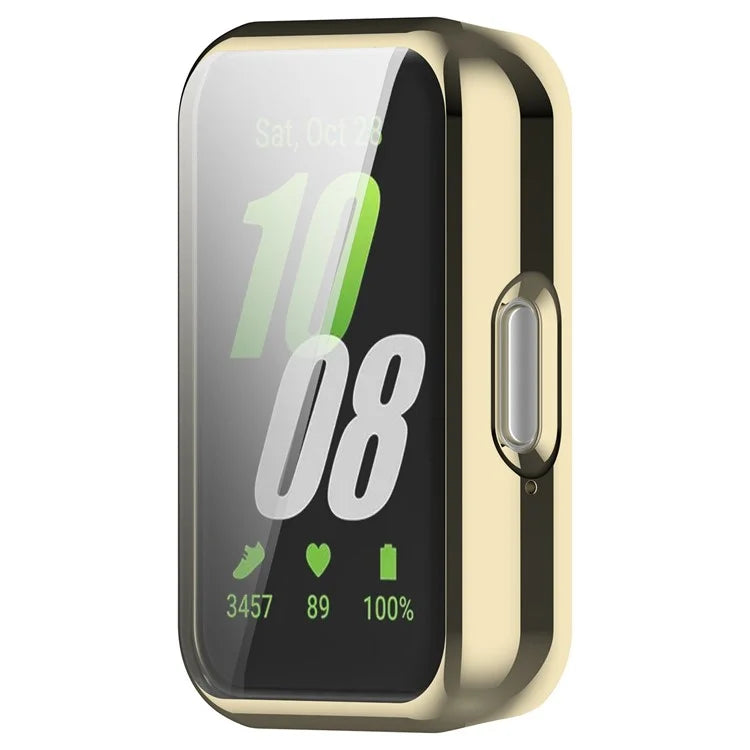 For Samsung Galaxy Fit3 Soft TPU Protective Cover All-inclusive Electroplating Watch Case