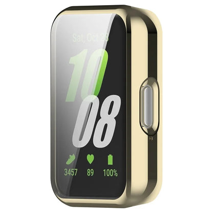 For Samsung Galaxy Fit3 Soft TPU Protective Cover All-inclusive Electroplating Watch Case