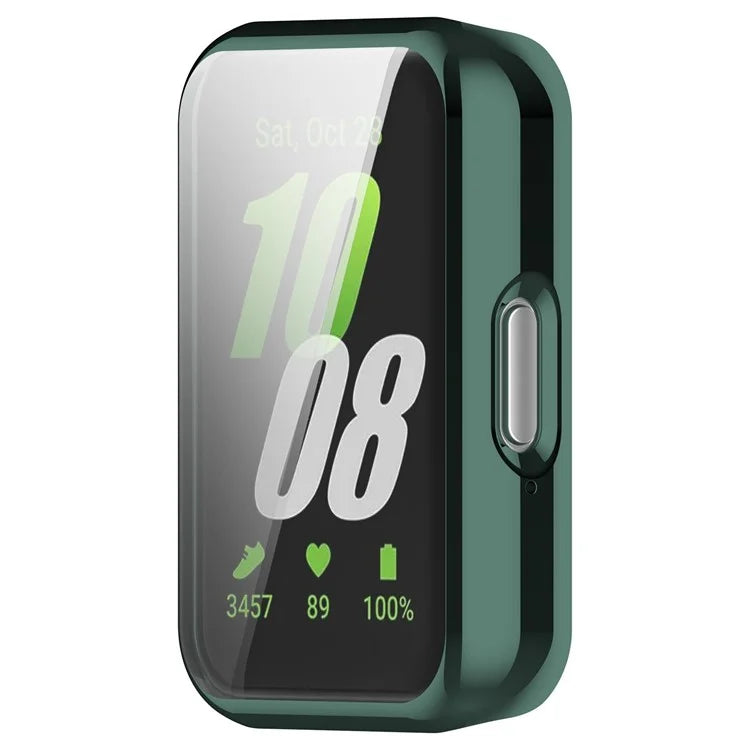 For Samsung Galaxy Fit3 Soft TPU Protective Cover All-inclusive Electroplating Watch Case