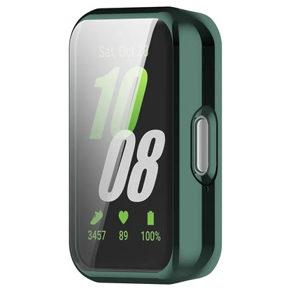 For Samsung Galaxy Fit3 Soft TPU Protective Cover All-inclusive Electroplating Watch Case
