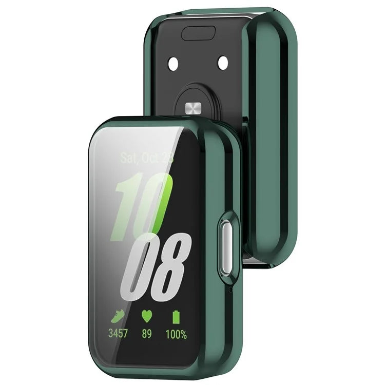 For Samsung Galaxy Fit3 Soft TPU Protective Cover All-inclusive Electroplating Watch Case