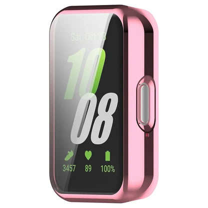 For Samsung Galaxy Fit3 Soft TPU Protective Cover All-inclusive Electroplating Watch Case