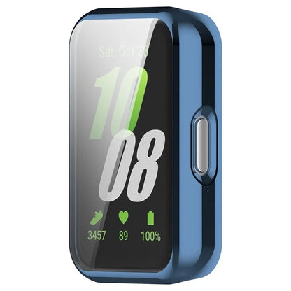For Samsung Galaxy Fit3 Soft TPU Protective Cover All-inclusive Electroplating Watch Case