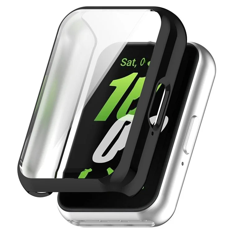For Samsung Galaxy Fit3 Soft TPU Protective Cover All-inclusive Electroplating Watch Case