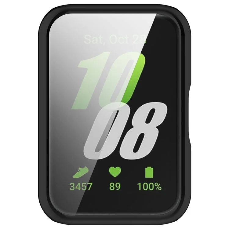 For Samsung Galaxy Fit3 Soft TPU Protective Cover All-inclusive Electroplating Watch Case