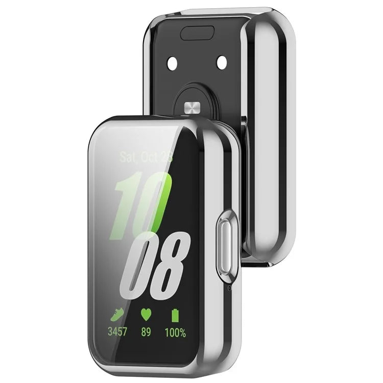 For Samsung Galaxy Fit3 Soft TPU Protective Cover All-inclusive Electroplating Watch Case