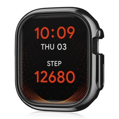 For Apple Watch Series 9  /  8  /  7 41mm Watch Protective Cover Electroplated Hard PC Case