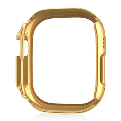For Apple Watch Series 9  /  8  /  7 41mm Watch Protective Cover Electroplated Hard PC Case