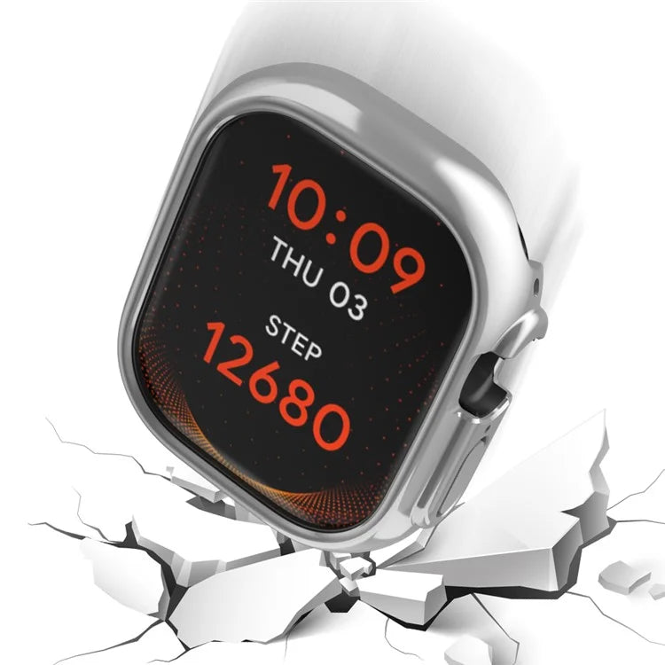 For Apple Watch Ultra 2  /  Ultra 49mm Watch Frame Case Shock-Absorbent PC Cover