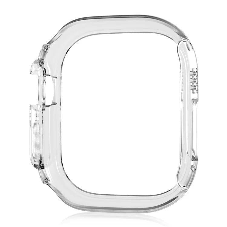 For Apple Watch Series 9  /  8  /  7 45mm Watch Cover Electroplating Drop-proof PC Case