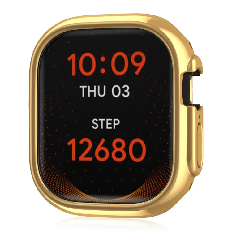 For Apple Watch Series 6  /  5  /  4  /  SE (2022)  /  SE 44mm Watch Cover Drop-proof PC Electroplating Case