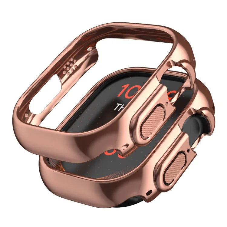 For Apple Watch Series 6  /  5  /  4  /  SE (2022)  /  SE 44mm Watch Cover Drop-proof PC Electroplating Case