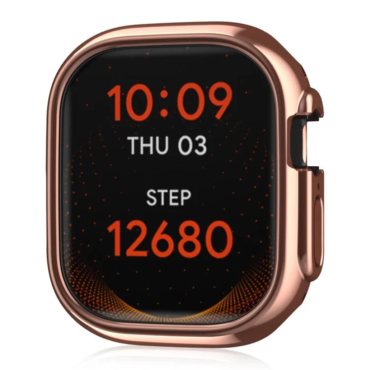 For Apple Watch Series 6  /  5  /  4  /  SE (2022)  /  SE 44mm Watch Cover Drop-proof PC Electroplating Case