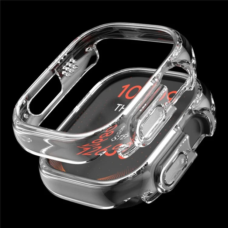 For Apple Watch Series 6  /  5  /  4  /  SE (2022)  /  SE 44mm Watch Cover Drop-proof PC Electroplating Case