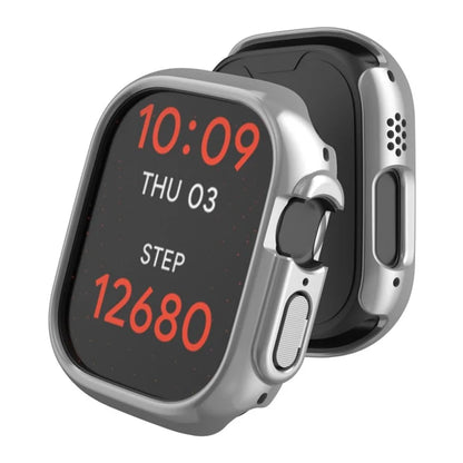 For Apple Watch Series 6  /  5  /  4  /  SE (2022)  /  SE 44mm Watch Cover Drop-proof PC Electroplating Case