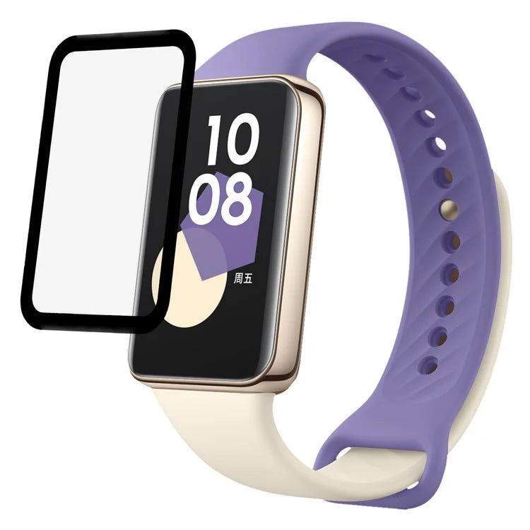 For Honor Band 9 Screen Protector Black Edges PMMA Watch Screen Film
