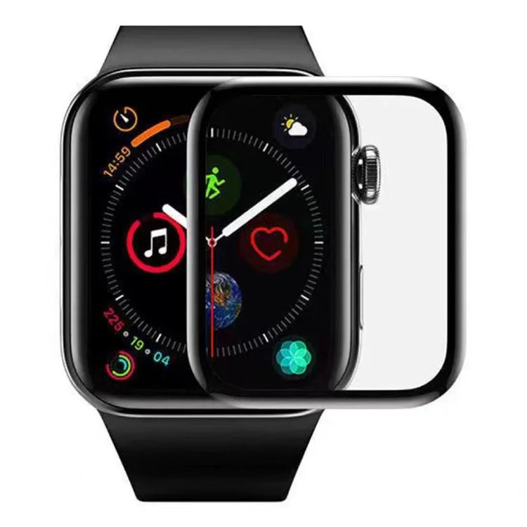 For Apple Watch Series 4 / 5 / 6 / SE 44mm PMMA Watch Screen Protector Scratch-resistant Film with Installation Tool