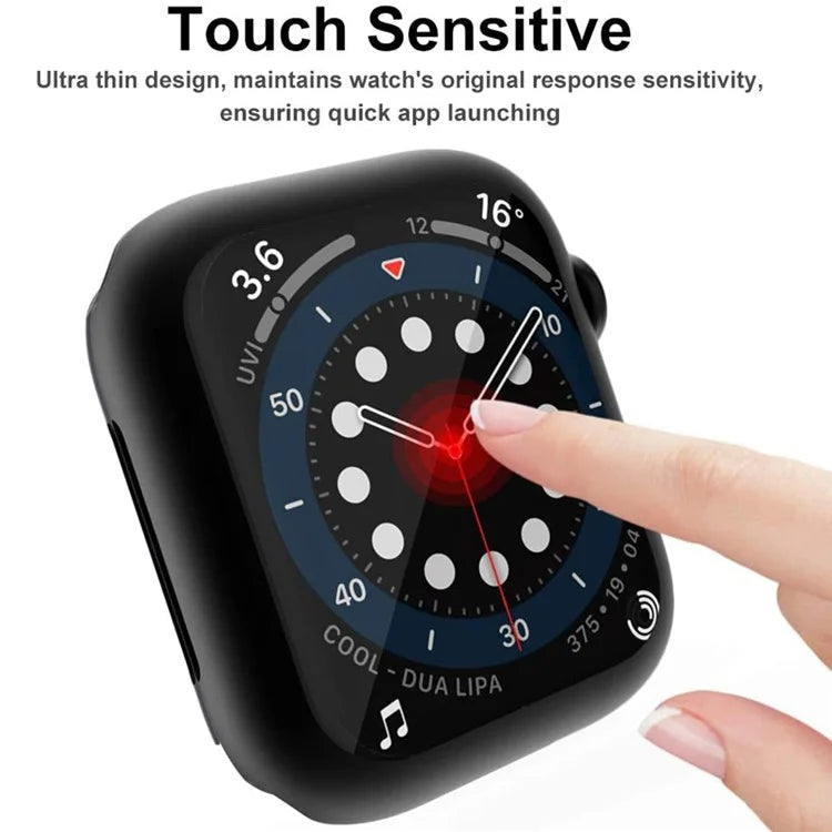 For Apple Watch Series 3 / 2 / 1 42mm Soft TPU Case with Screen Protector Electroplated Watch Cover