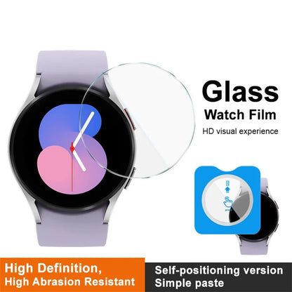 IMAK For Samsung Galaxy Watch 5 40mm Screen Protector Tempered Glass Watch Film Easy Installation