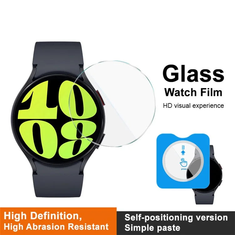 IMAK For Samsung Galaxy Watch7 44mm Screen Protector with Alignment Kit Tempered Glass Clear Film