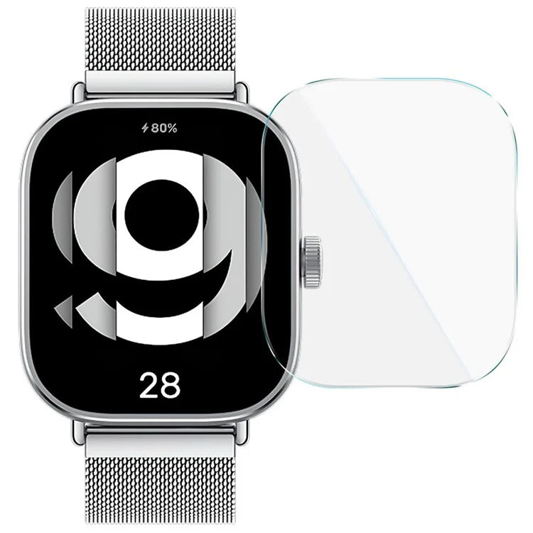 IMAK For Xiaomi Redmi Watch 4 Screen Protector Easy Installation Watch Explosion-Proof Tempered Glass Film