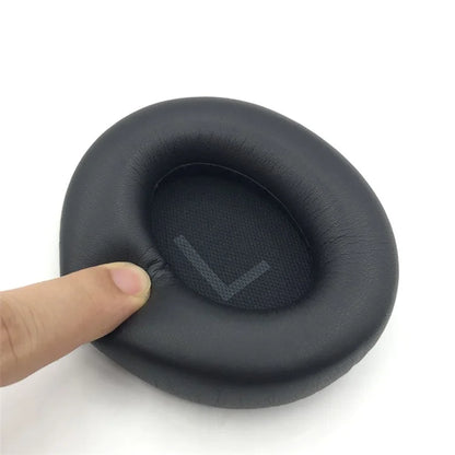 1Pair For Anker Soundcore Space Q45 Earpads Bluetooth Headset Protein Leather Ear Cushions