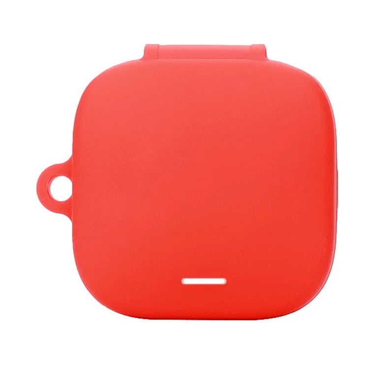 For Xiaomi Redmi Buds 6 Active Silicone Cover Bluetooth Earphone Sleeve with Anti-Lost Buckle