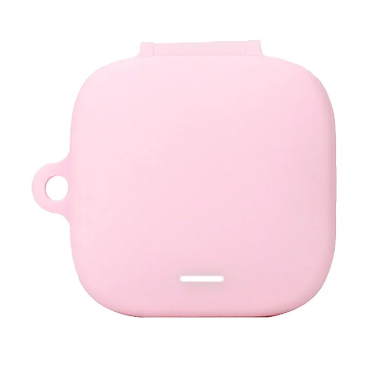 For Xiaomi Redmi Buds 6 Active Silicone Cover Bluetooth Earphone Sleeve with Anti-Lost Buckle