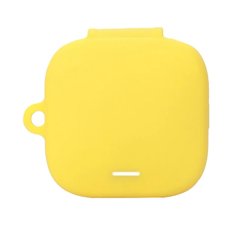 For Xiaomi Redmi Buds 6 Active Silicone Cover Bluetooth Earphone Sleeve with Anti-Lost Buckle