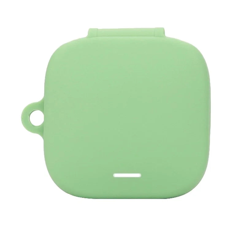 For Xiaomi Redmi Buds 6 Active Silicone Cover Bluetooth Earphone Sleeve with Anti-Lost Buckle