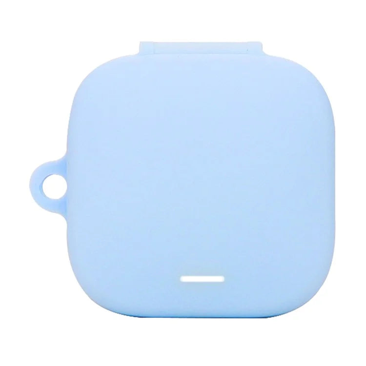 For Xiaomi Redmi Buds 6 Active Silicone Cover Bluetooth Earphone Sleeve with Anti-Lost Buckle