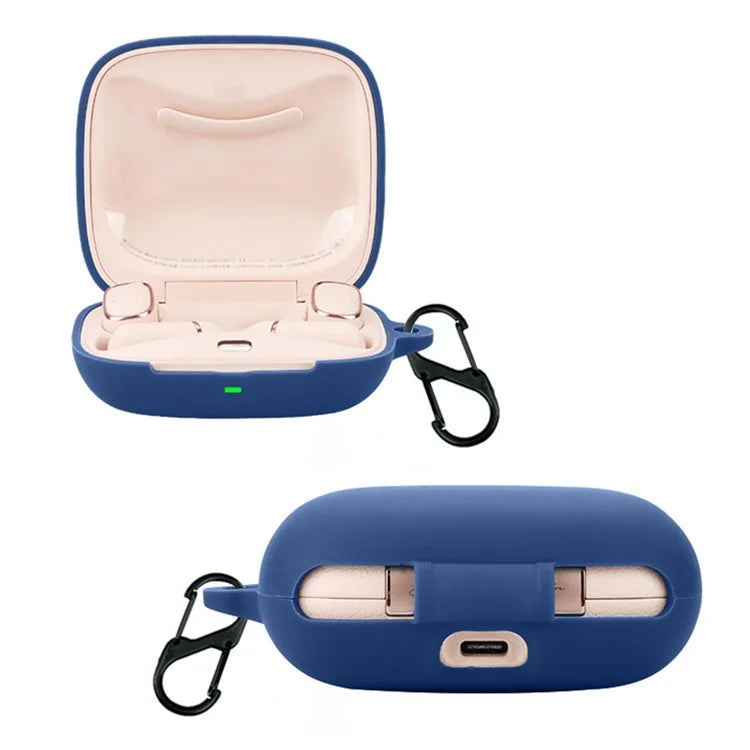 For Edifier Evo Open Headset Silicone Case Anti-Scratch Wireless Earphone Cover with Buckle