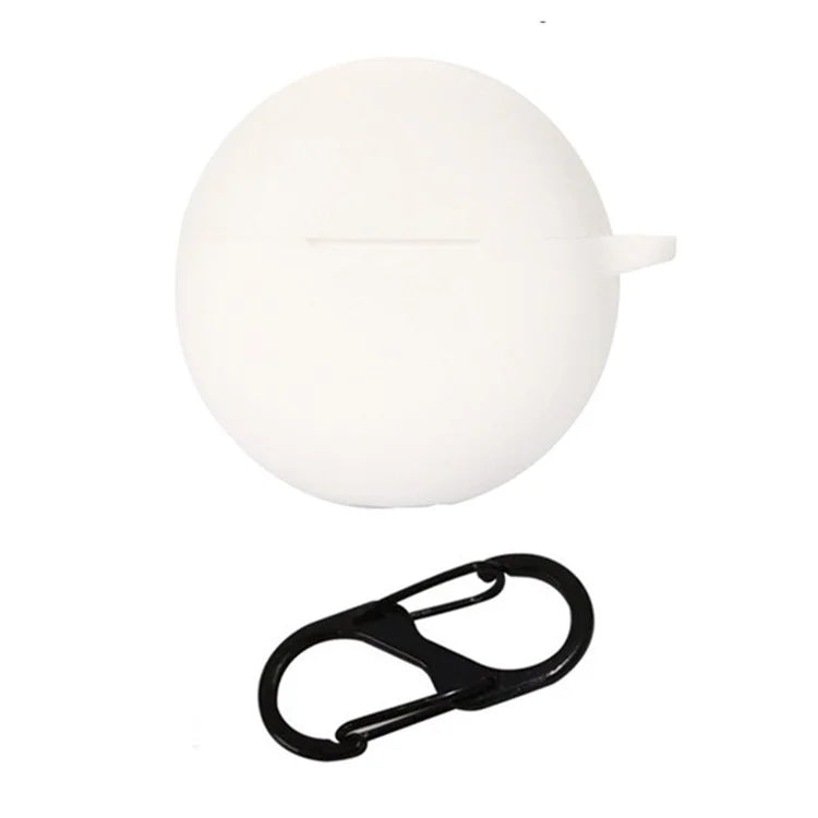 Silicone Cover for Oppo Enco Air3i Bluetooth Earphone Sleeve with Anti-Lost Buckle