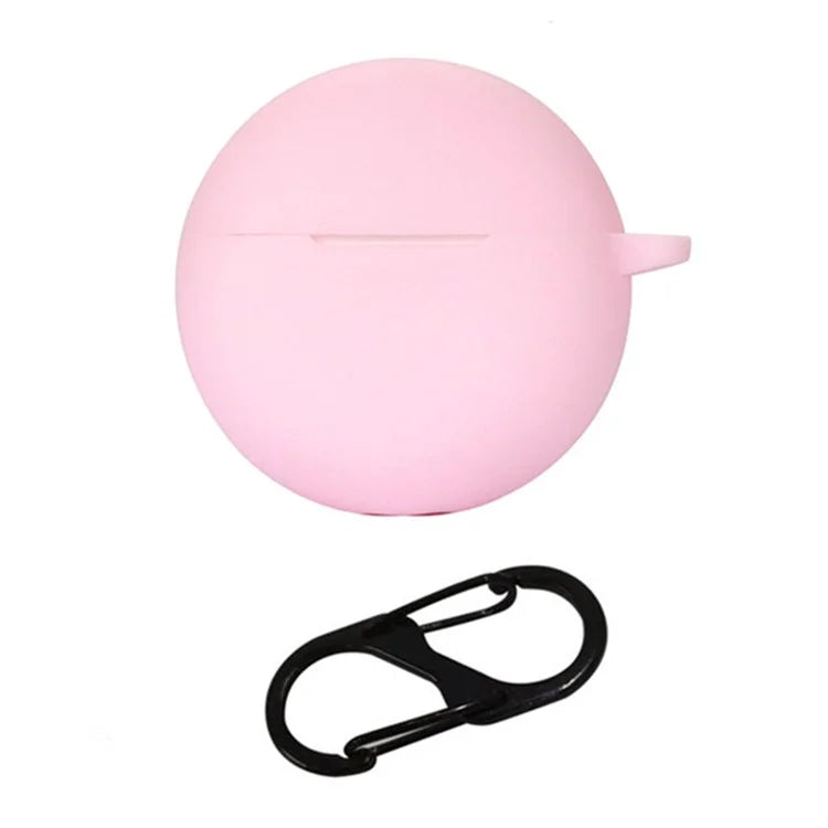 Silicone Cover for Oppo Enco Air3i Bluetooth Earphone Sleeve with Anti-Lost Buckle