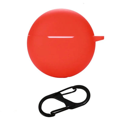 Silicone Cover for Oppo Enco Air3i Bluetooth Earphone Sleeve with Anti-Lost Buckle
