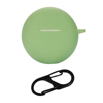 Silicone Cover for Oppo Enco Air3i Bluetooth Earphone Sleeve with Anti-Lost Buckle